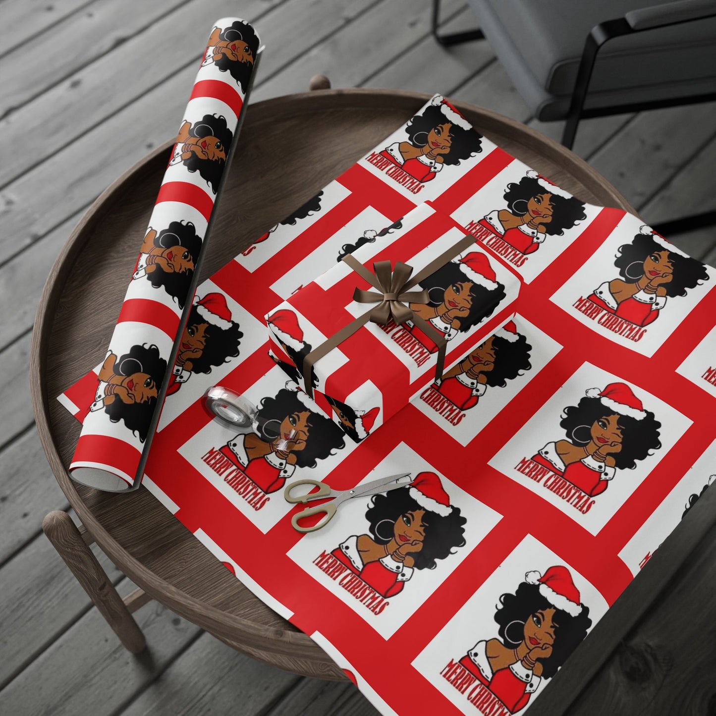 Santa Honey Wrapping Papers