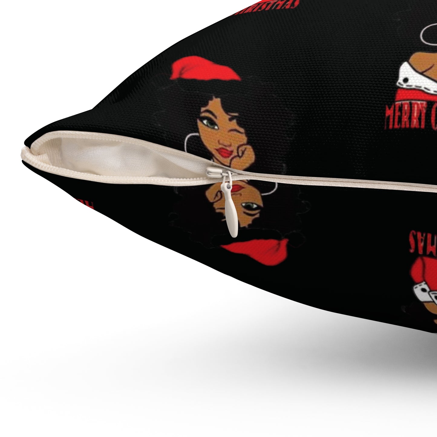 Santa Honey Square Pillow