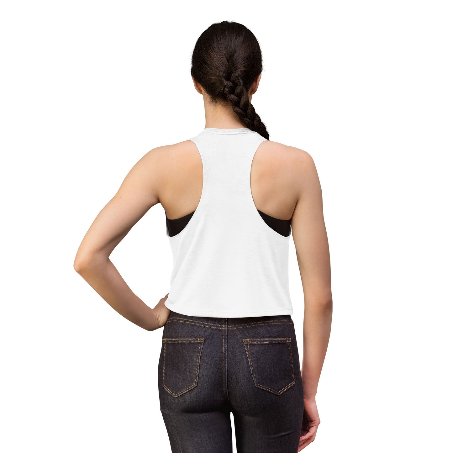Mom Life Crop Tank
