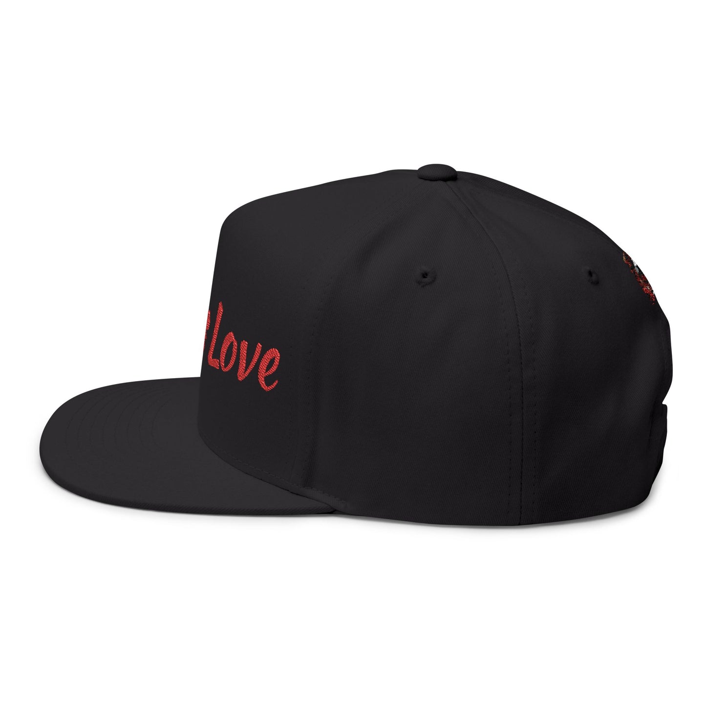 Love Is Love Flat Bill Cap