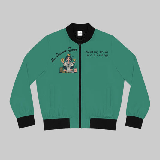 Tax Season Queen Bomber Jacket