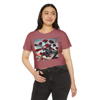 Crop Top - Books Brains & Beauty
