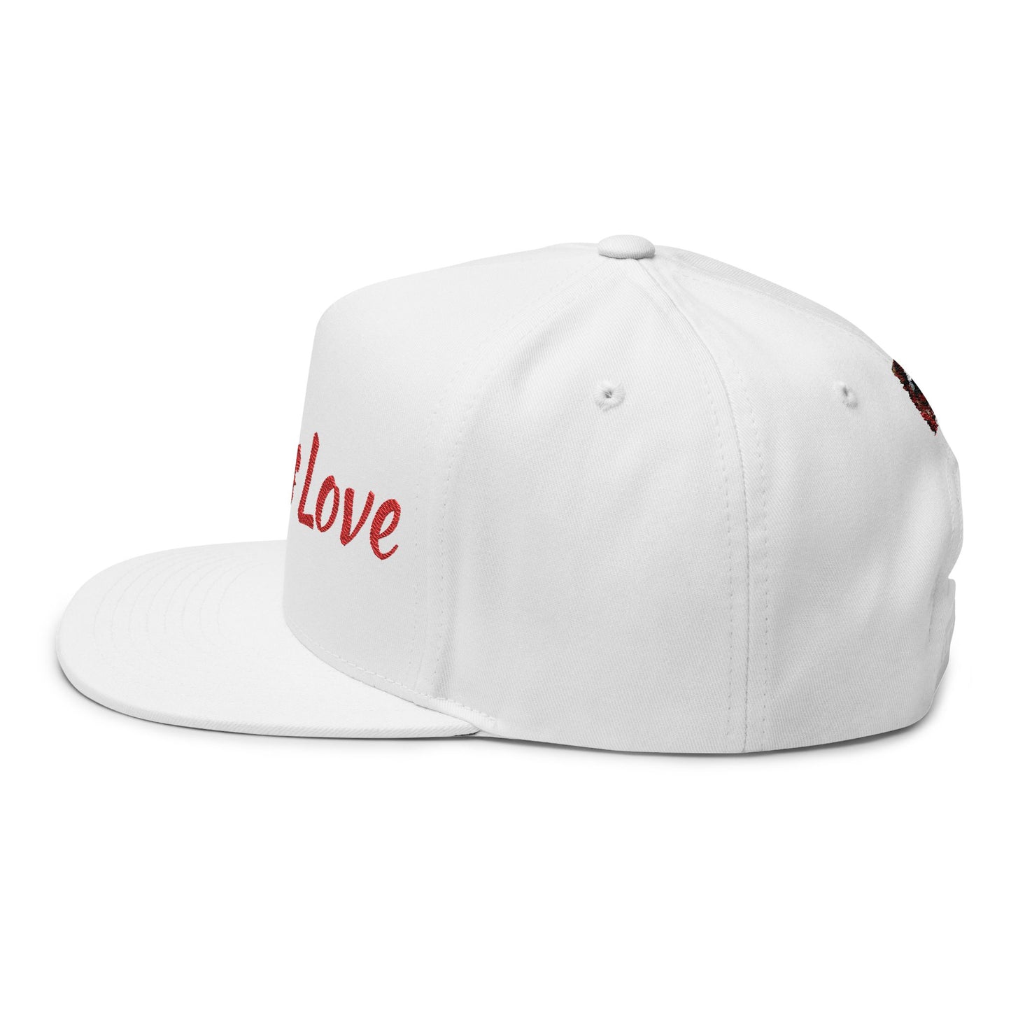 Love Is Love Flat Bill Cap