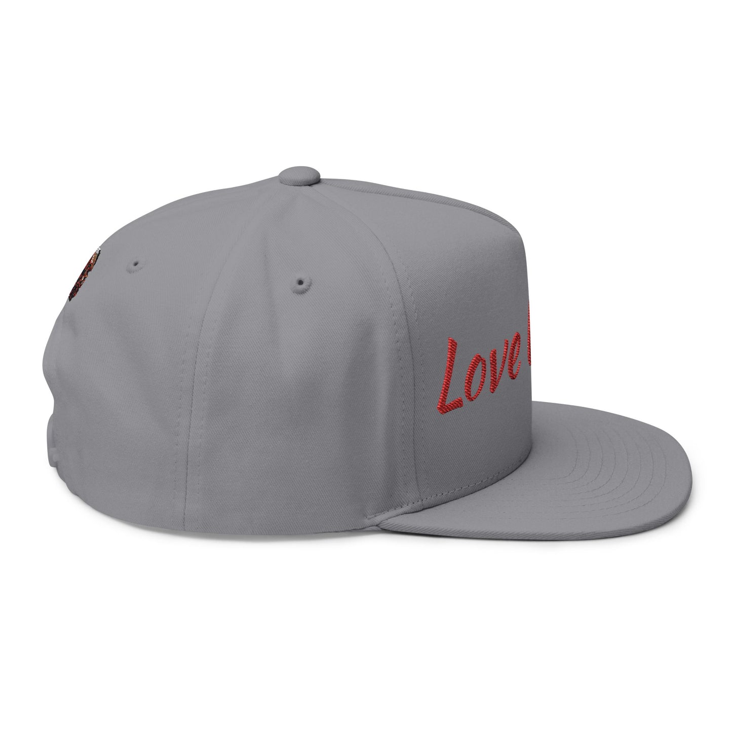Love Is Love Flat Bill Cap