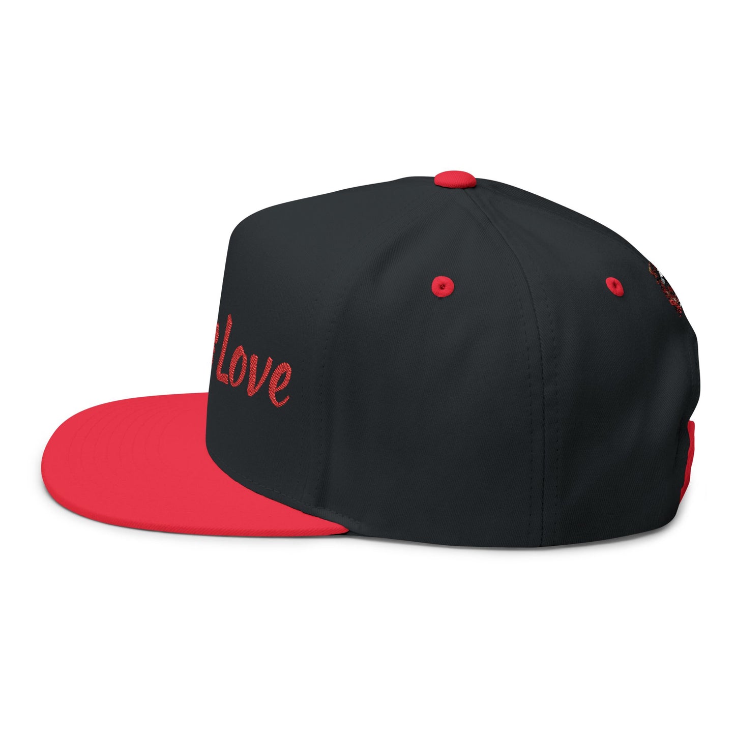 Love Is Love Flat Bill Cap