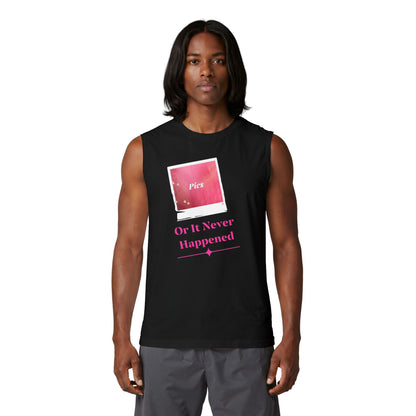 "Pics or It Never Happened" Retro Polaroid Tank