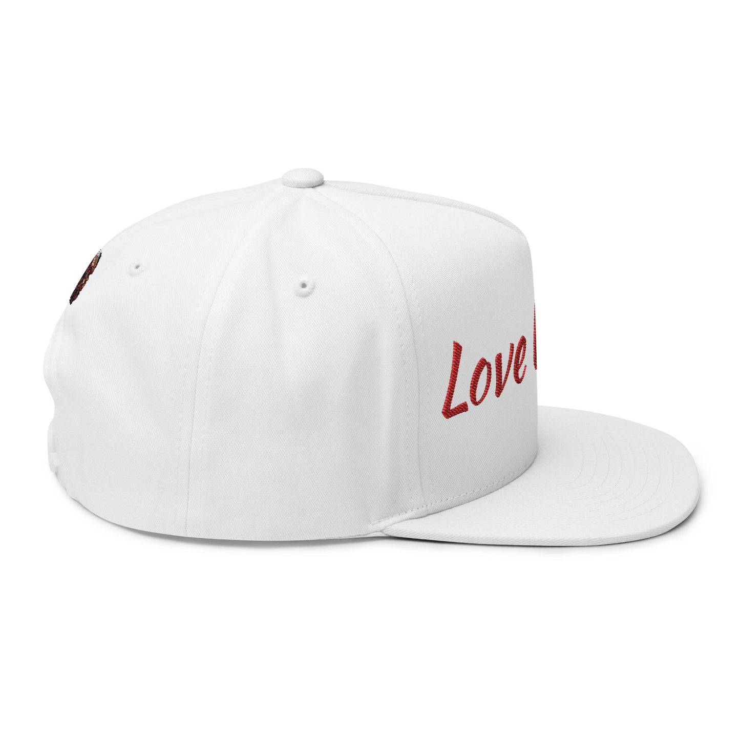 Love Is Love Flat Bill Cap