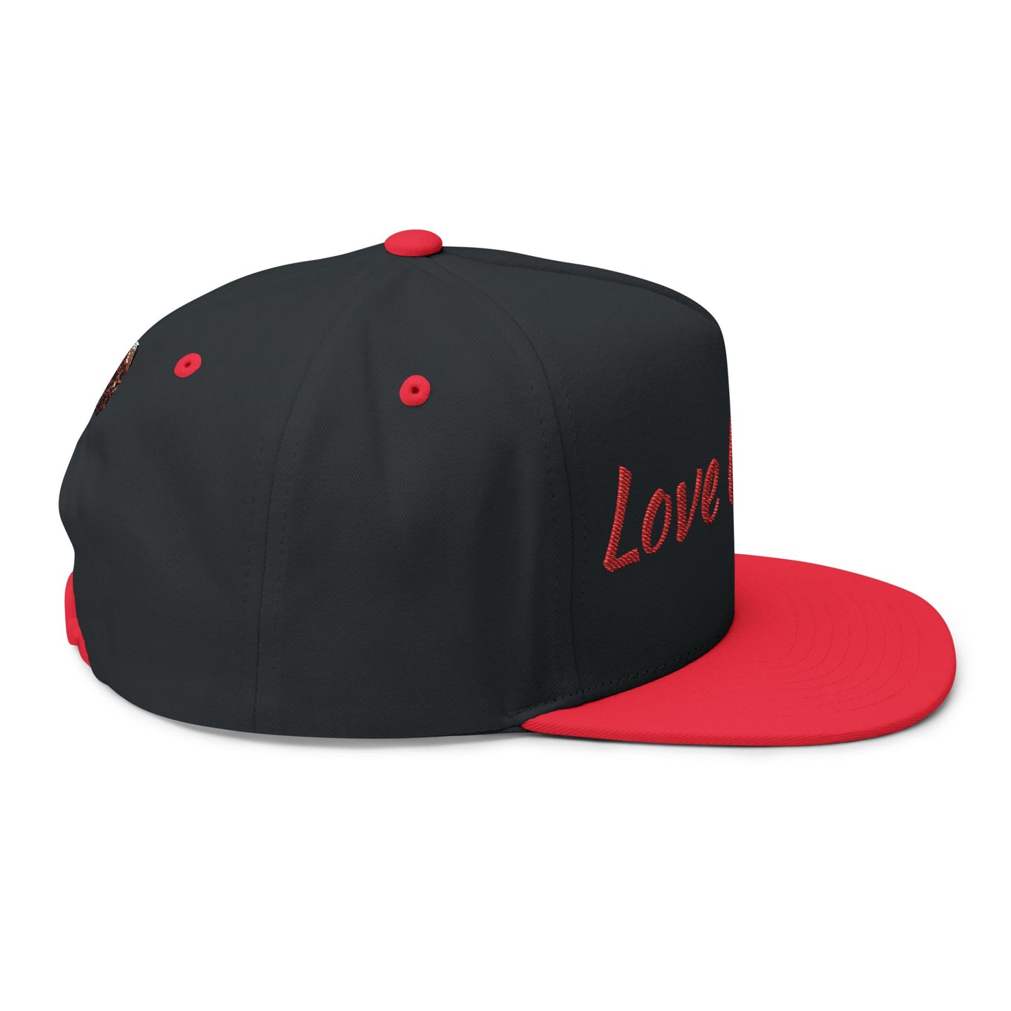 Love Is Love Flat Bill Cap