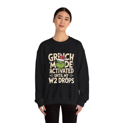 Grinch Mode Activated Sweatshirt
