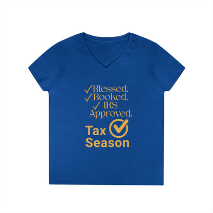 Tax Season V-Neck Tee