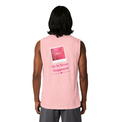 "Pics or It Never Happened" Retro Polaroid Tank
