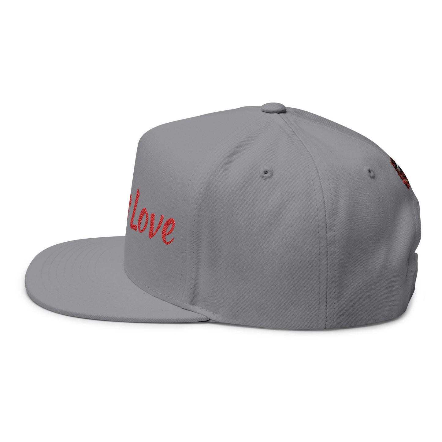 Love Is Love Flat Bill Cap