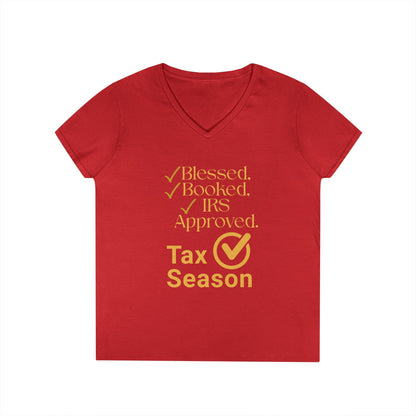 Tax Season V-Neck Tee