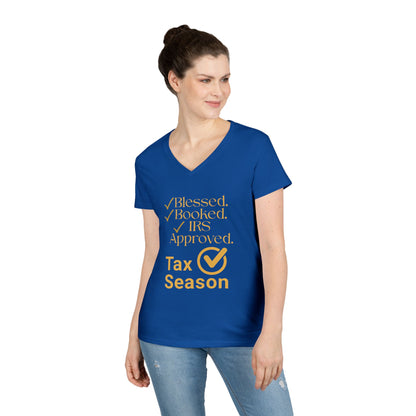 Tax Season V-Neck Tee