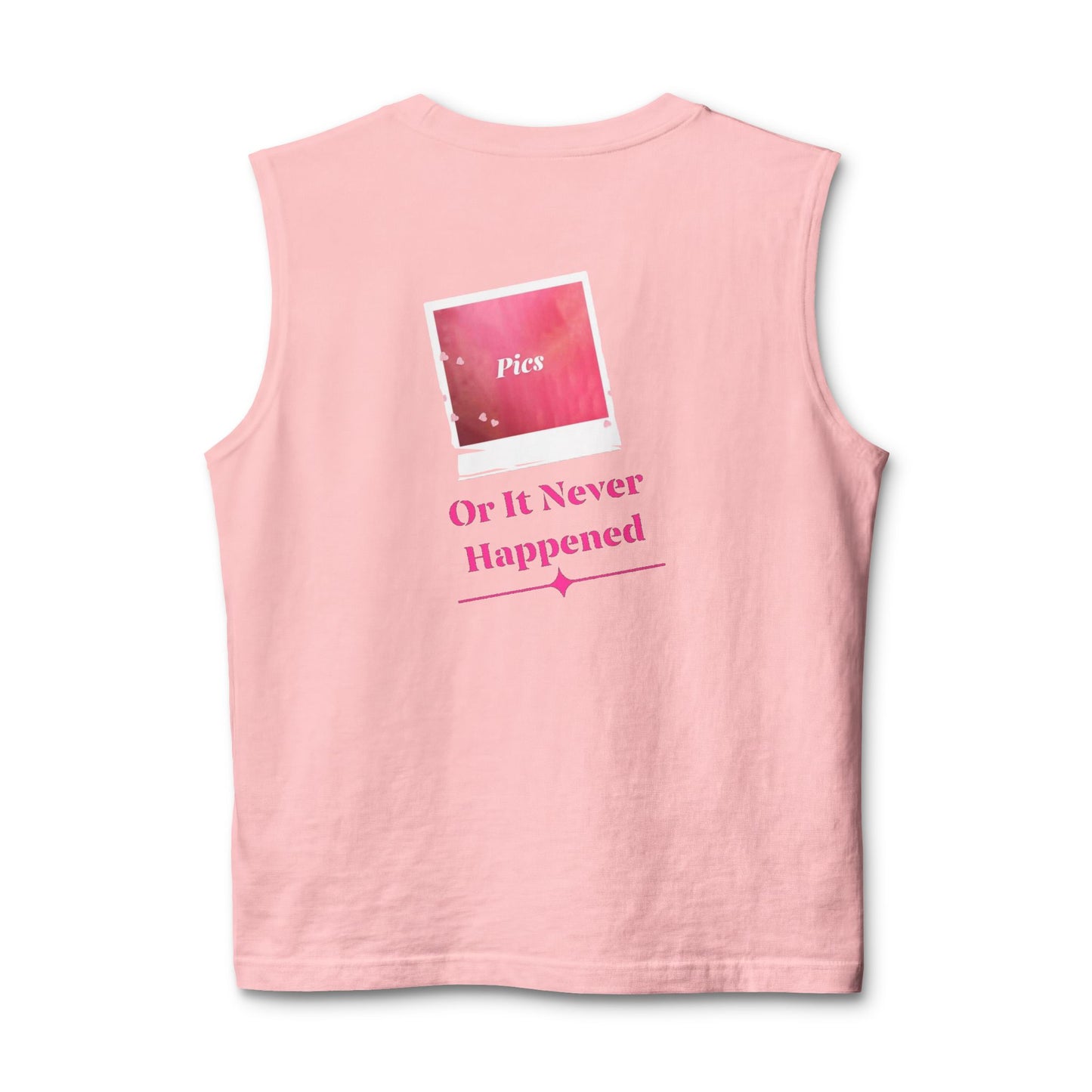 "Pics or It Never Happened" Retro Polaroid Tank