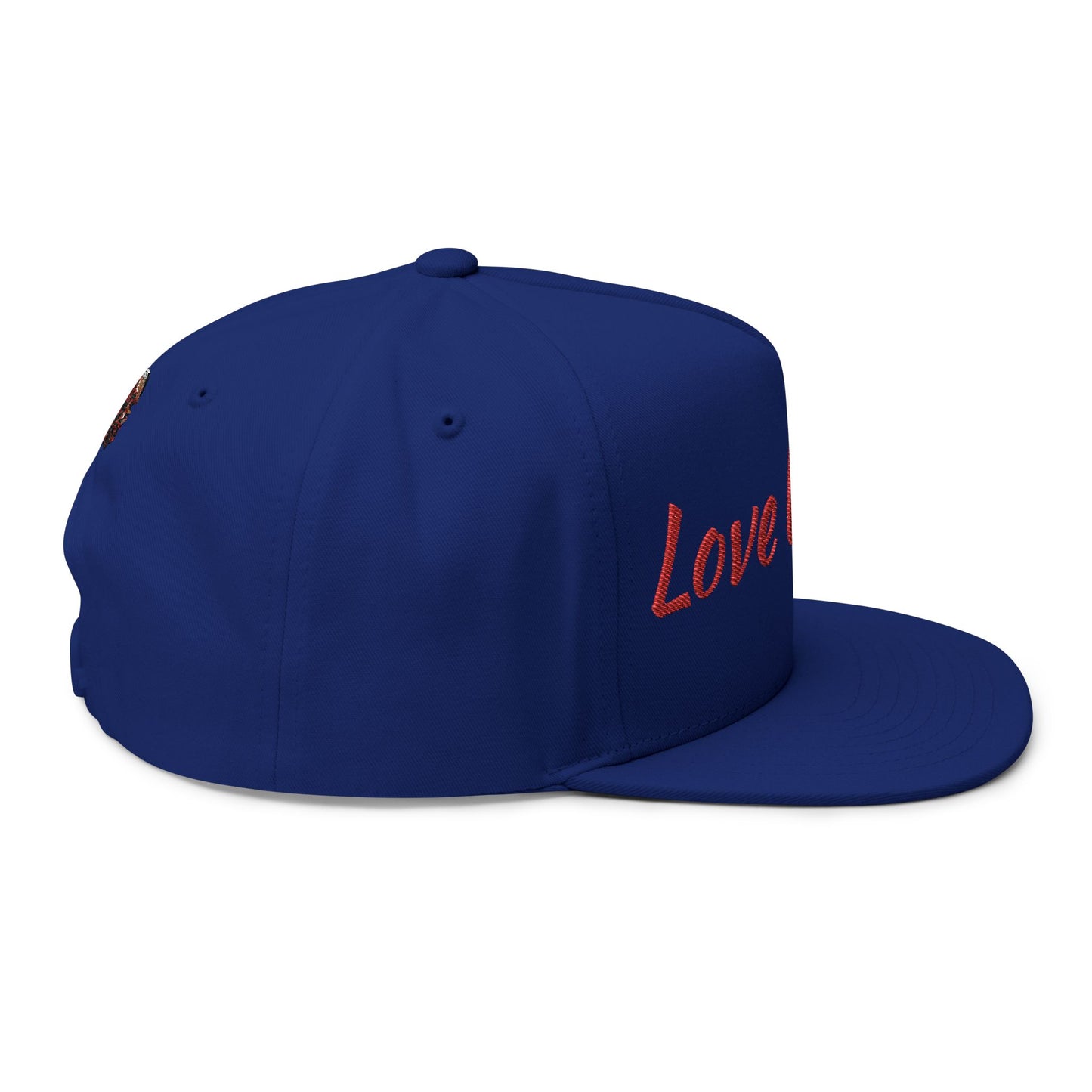 Love Is Love Flat Bill Cap