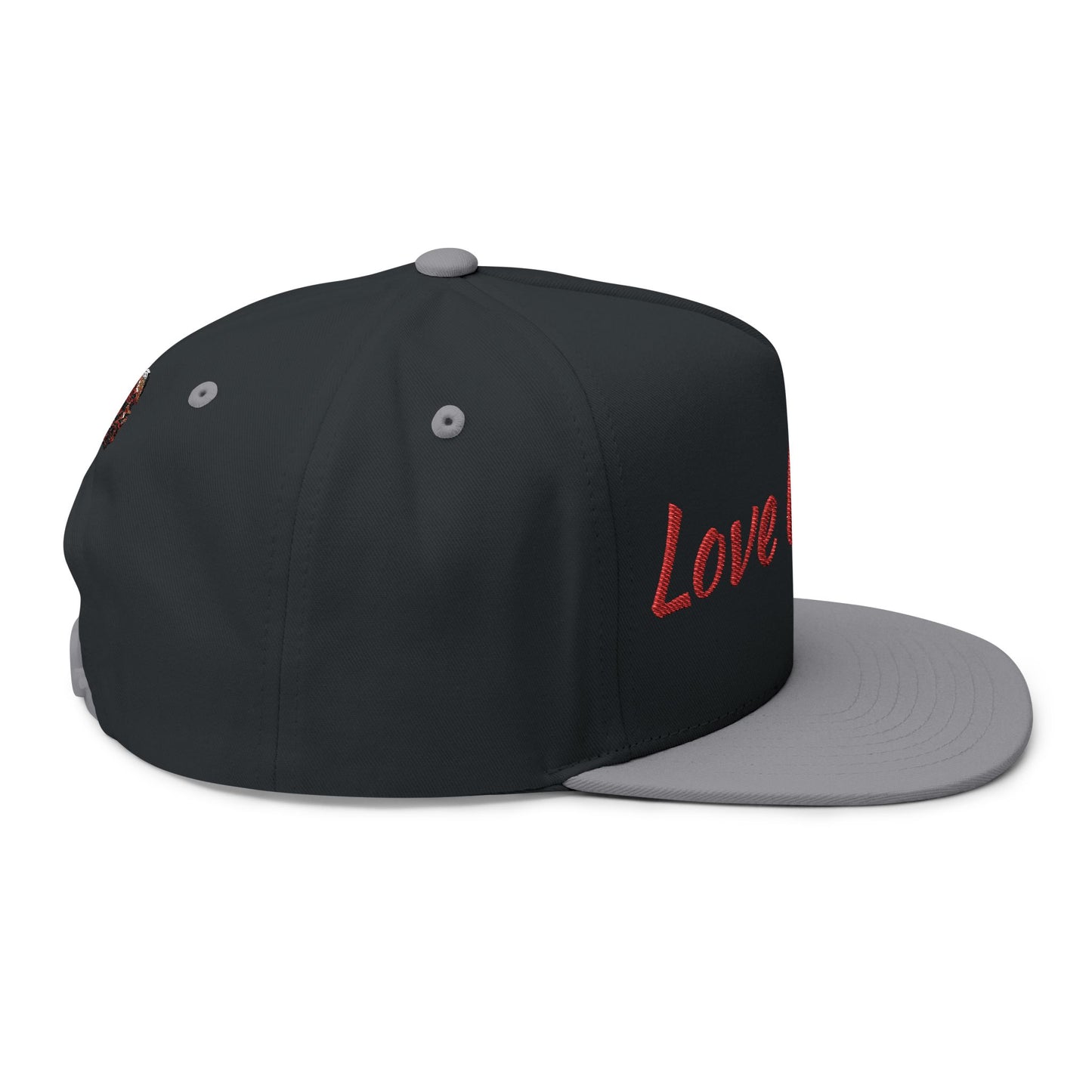 Love Is Love Flat Bill Cap