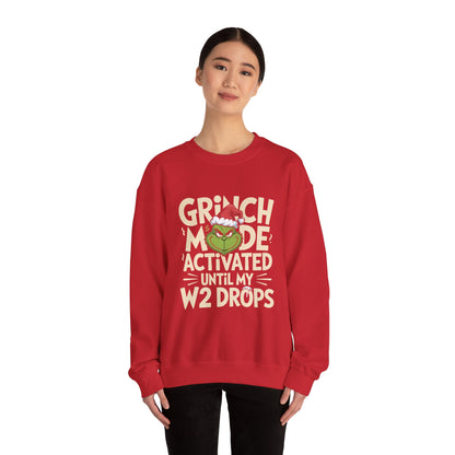 Grinch Mode Activated Sweatshirt