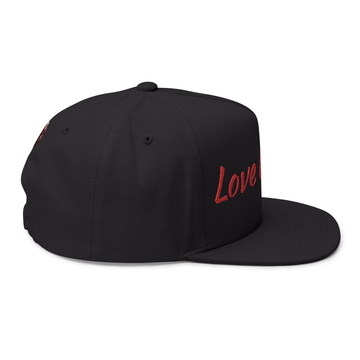 Love Is Love Flat Bill Cap