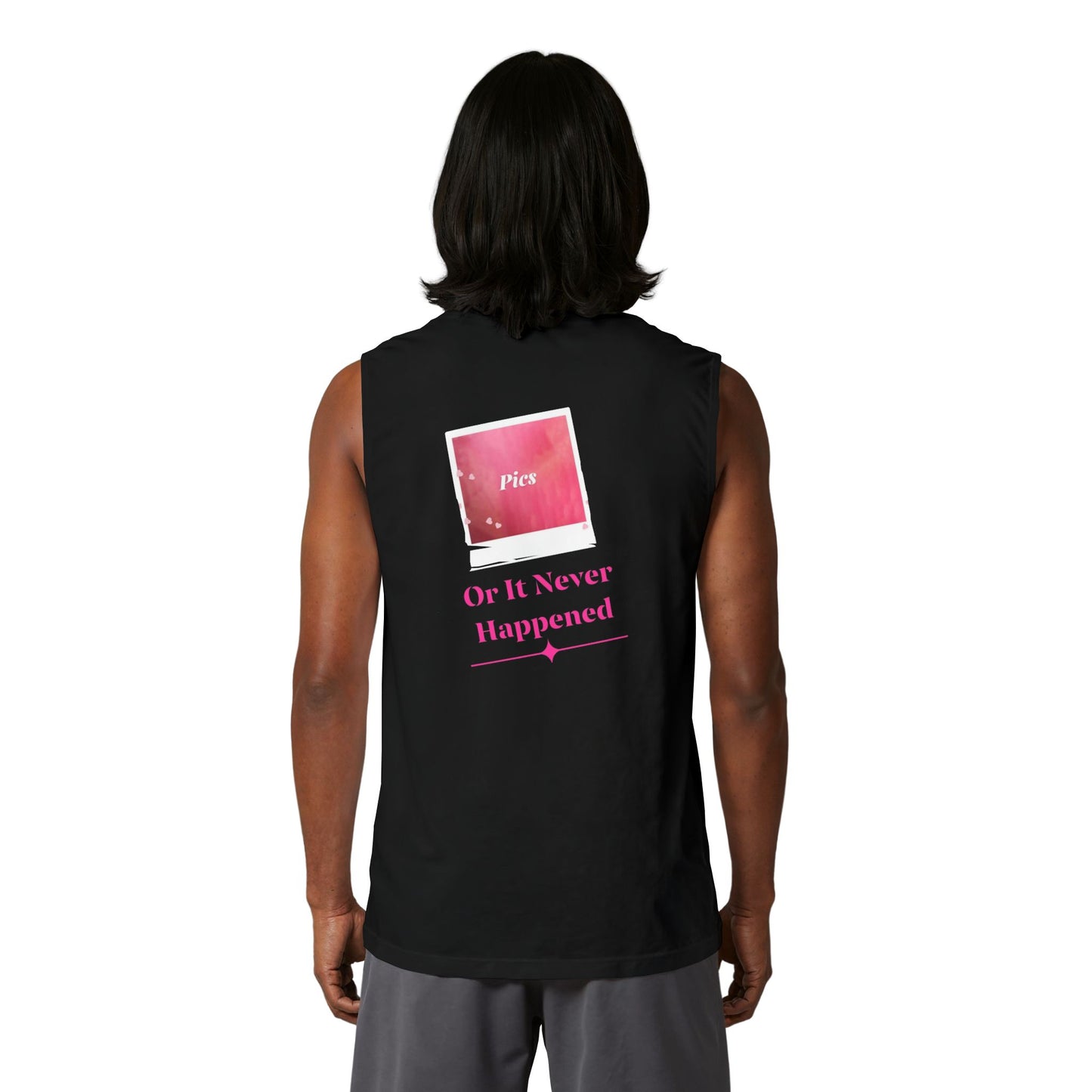 "Pics or It Never Happened" Retro Polaroid Tank