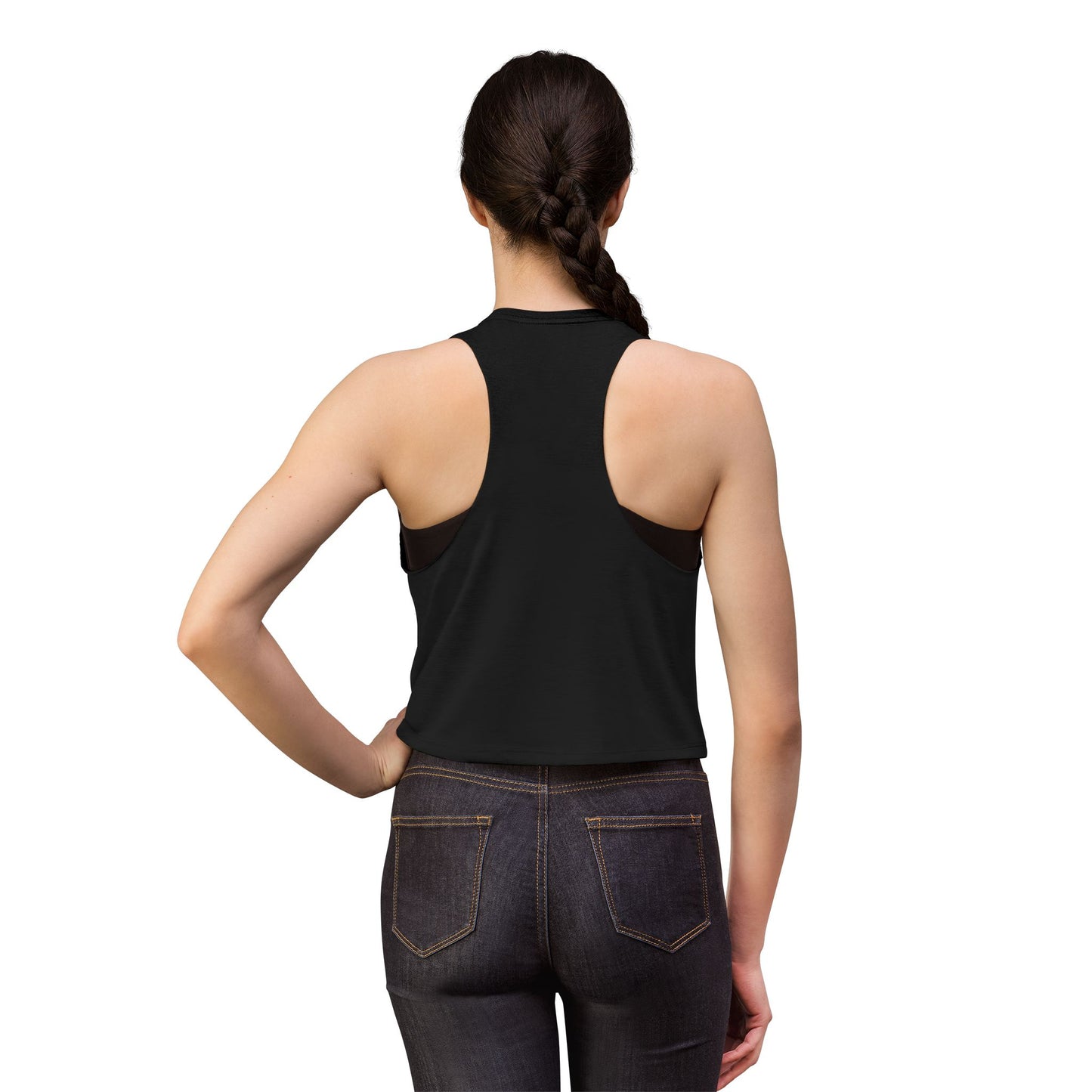 Mom Life Crop Tank