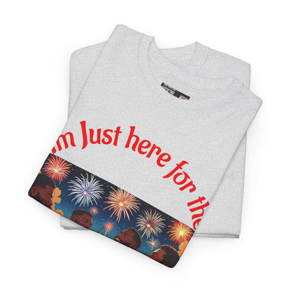 4th of July Drinks and Fireworks  Mens Tee