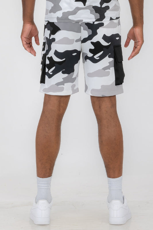Full Camo Toggle Shorts