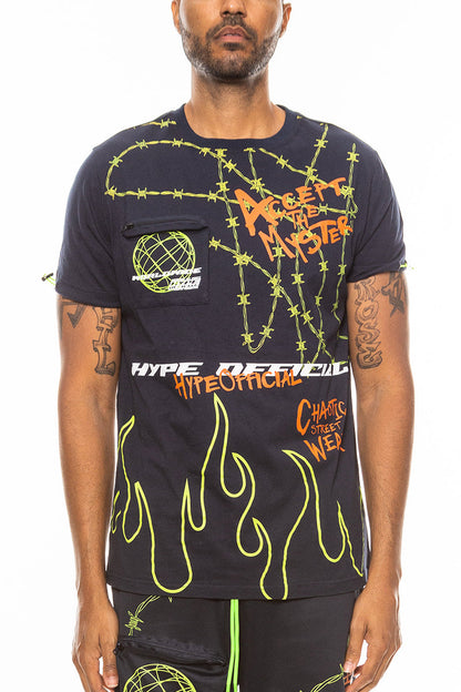 Hype Official Print Tshirt