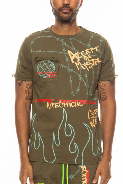 Hype Official Print Tshirt
