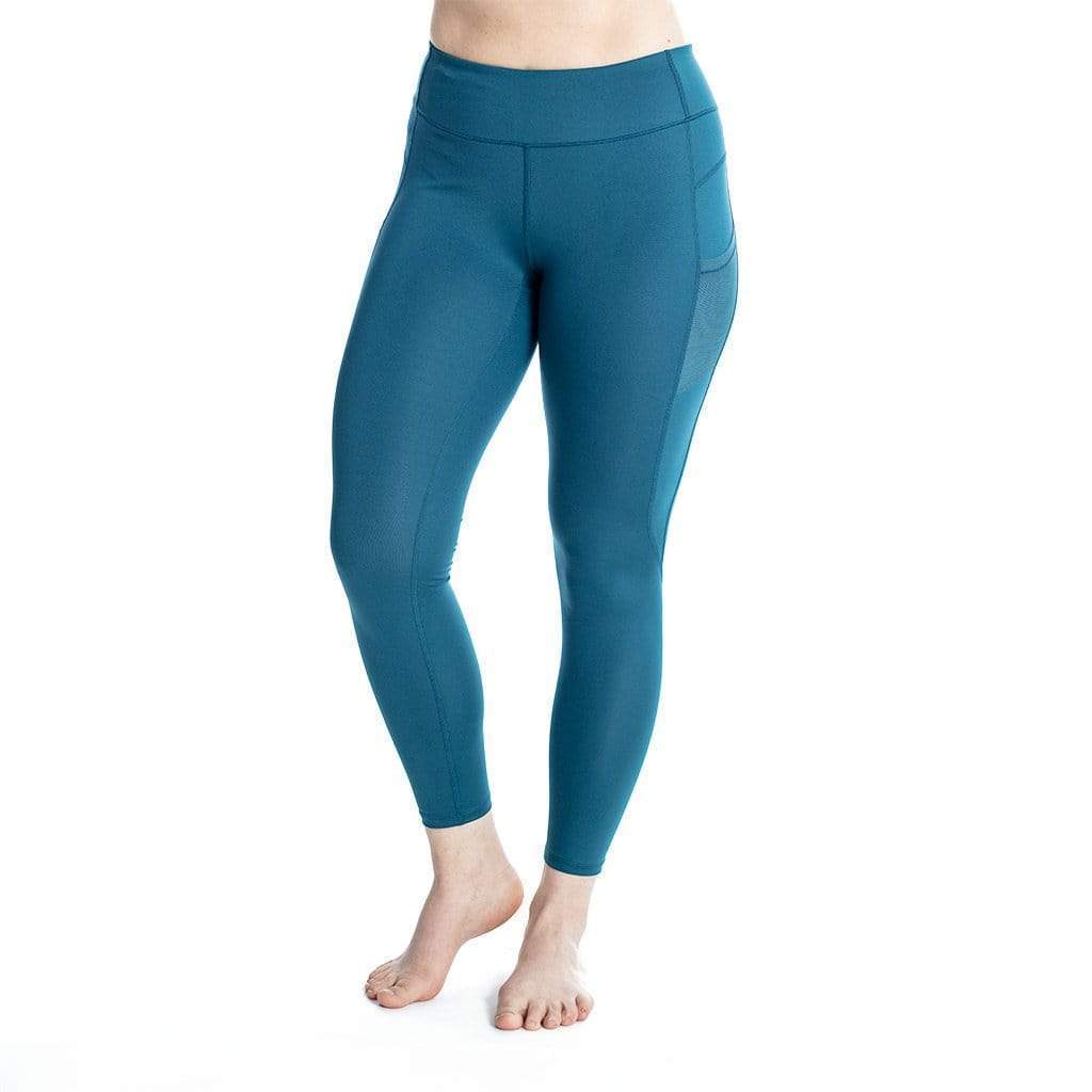 Mid-Rise Pocketed Legging – Keepin' It Teal (S)