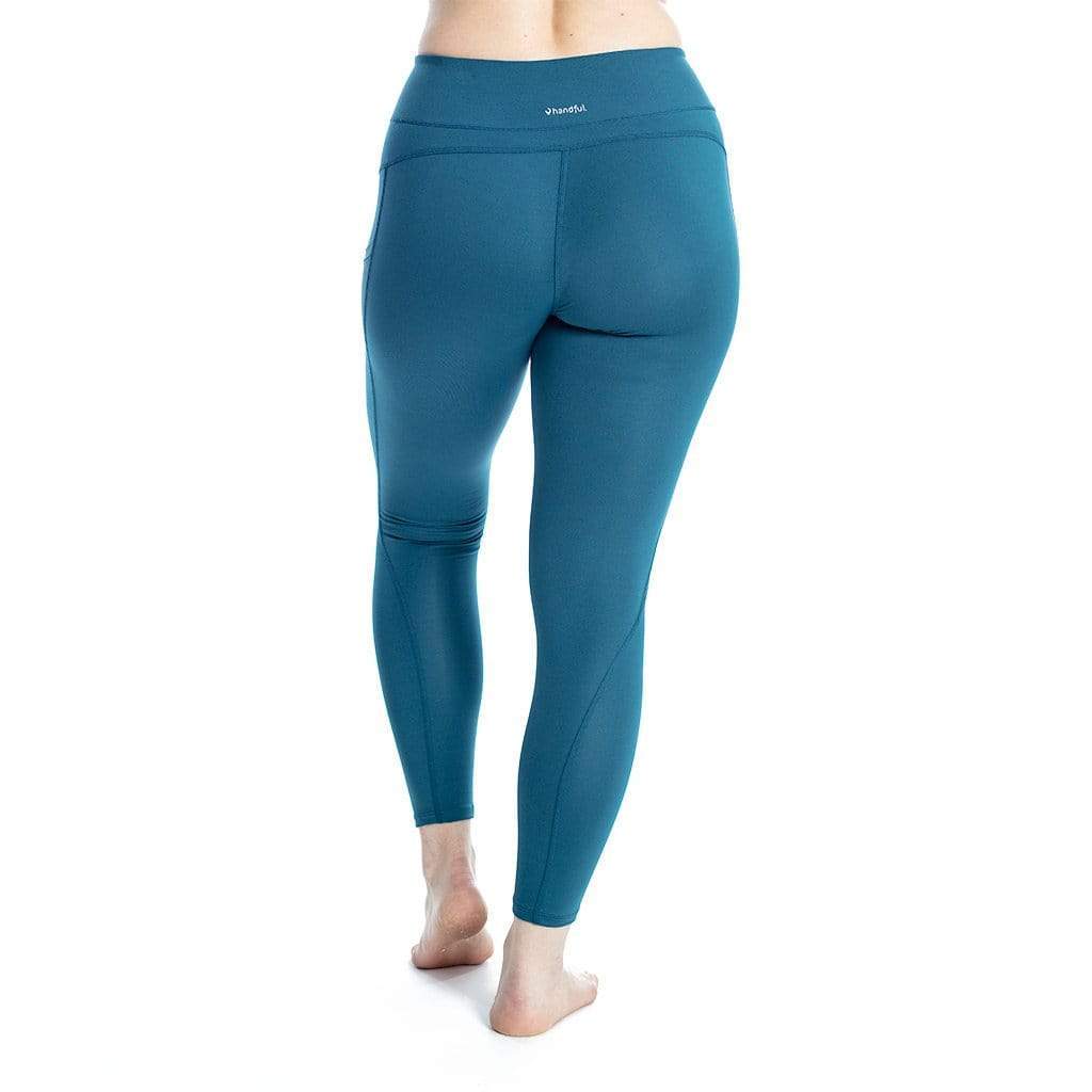 Mid-Rise Pocketed Legging – Keepin' It Teal (S)
